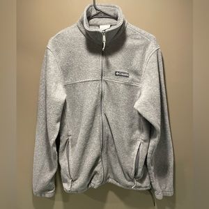 Grey Columbia Fleece Jacket (Size: S)